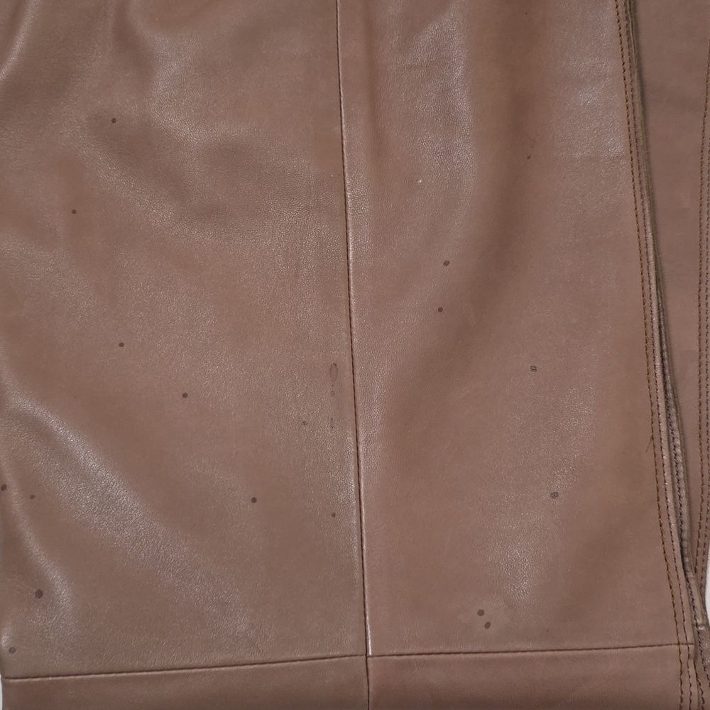 St John Collection Tan Leather Trousers‎ 2 - Picture 8 of 9